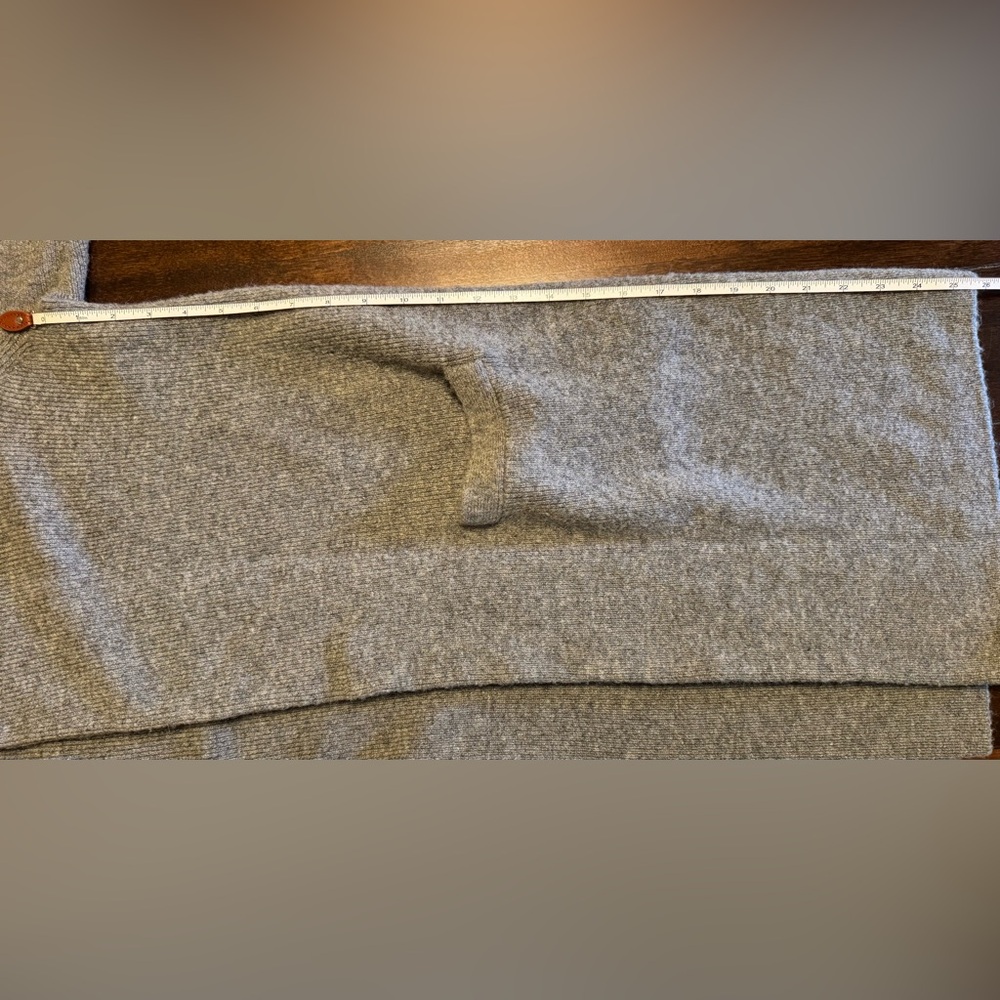 NWT J. Crew Gray Cocoon sweater blazer - Picture 7 of 7